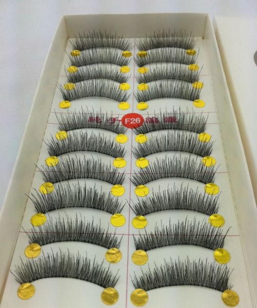 10 Pares Cilios Postiços - Modelo F26